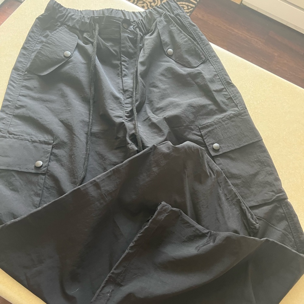 Light weight black street goth pants SALE!
